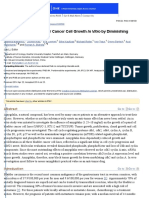 Amygdalin Blocks Bladder Cancer Cell Growth in Vitro by Diminishing Cyclin a and Cdk2