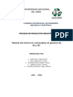 Medida de Alcohol en Gases