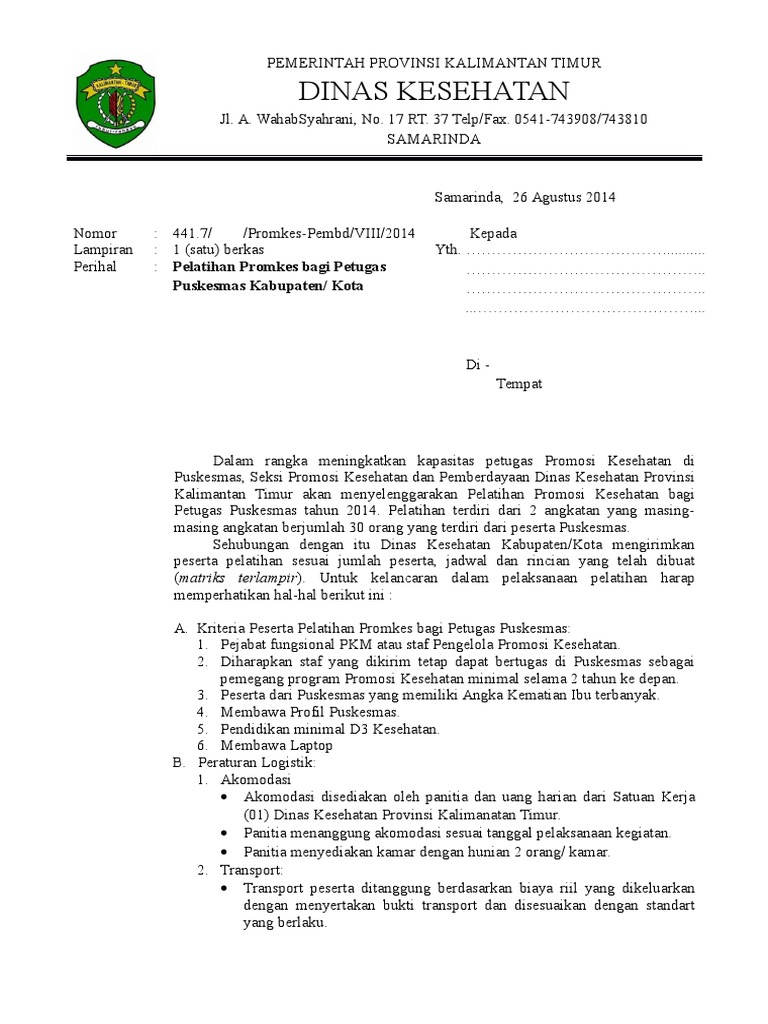 Surat Pemanggilan Peserta Cikopo Selatan Desa Sukamaju Kec.