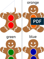 Gingerbread Man Color Match