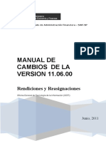 Manual Cambios RR2011 110600