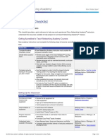 Instructor Checklist PDF