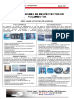 Causas de Desperfectos en Rodamientos