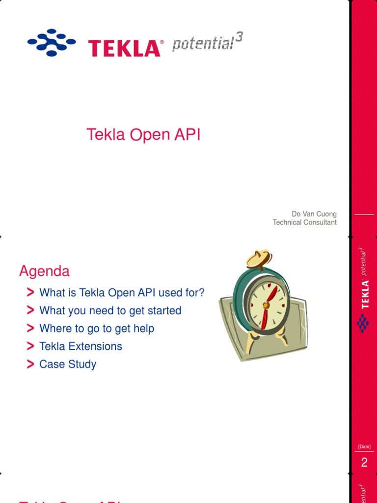 Tekla Open API Overview and Resources | PDF | Application Programming ...