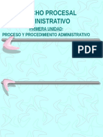 Derecho Procesal Administrativo 1 PROCESO PROCEDIMIENTO[1]