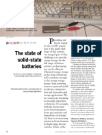 Solid State Batteries