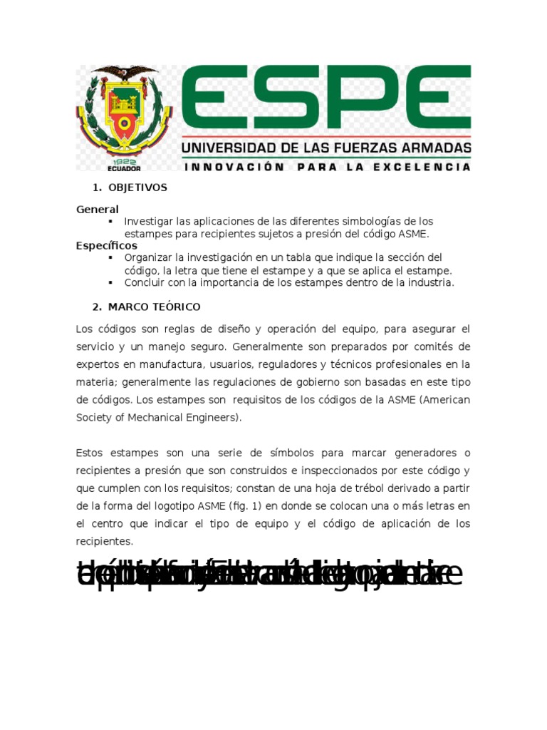Estampes ASME: Aplicaciones y Normas | PDF | Caldera | Tecnología ...