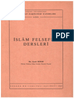 İslam Felsefesi Dersleri-Ankara PDF
