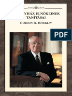 Az Egyház Elnökeinek Tanításai - Gordon B. Hinckley