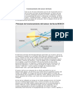 Funcionamiento Del Sensor de Lluvia