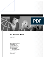 ITP Operations Guide