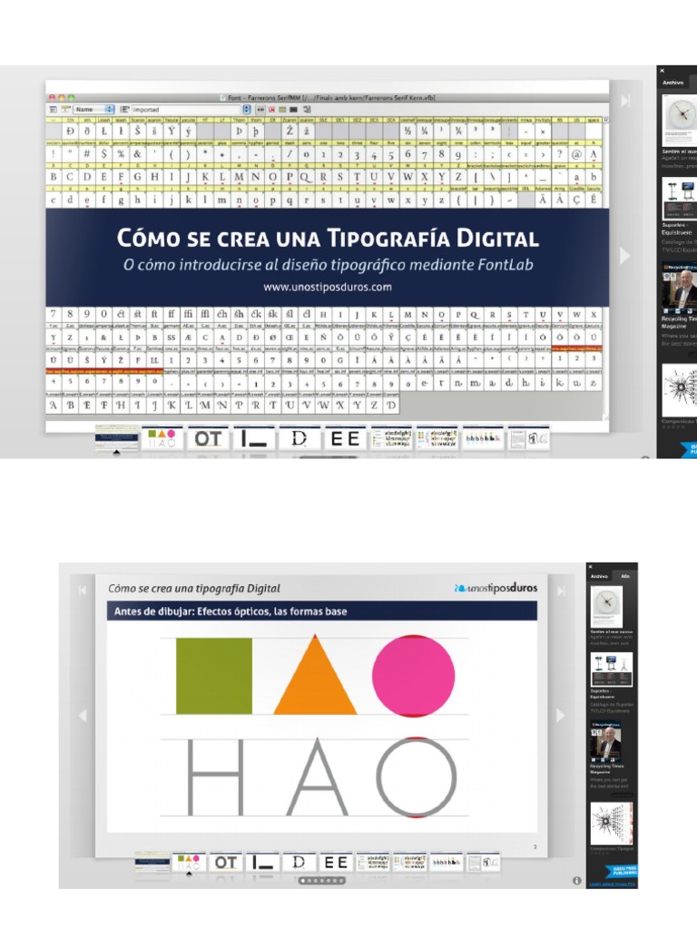 Curso de Fontlab | PDF