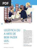 Legística ou a Arte de bem fazer leis