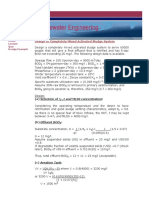 Design of Completely Mixed Activated Sludge System: Home Quiz Design Example