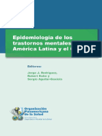 Epidemiología de Los Transtornos Mentales en América Latina y El Caribe