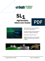 High Resolution Subsea Laser Scanner