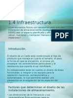 1.4 Infraestructura CEDIS