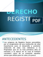 Derecho Registral 1