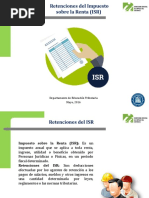 Retenciones Del Impuesto Sobre La Renta (ISR)
