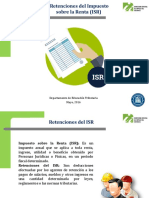 Retenciones Del Impuesto Sobre La Renta (ISR)