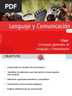 Clase 2 Conceptos Generales de Lenguaje y Comunicación