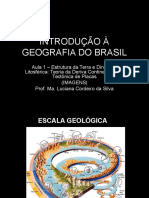 Introdução à Geografia do Brasil - Estrutura da Terra