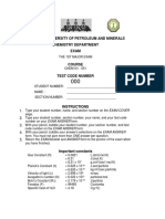 First Exam 051 Chem101