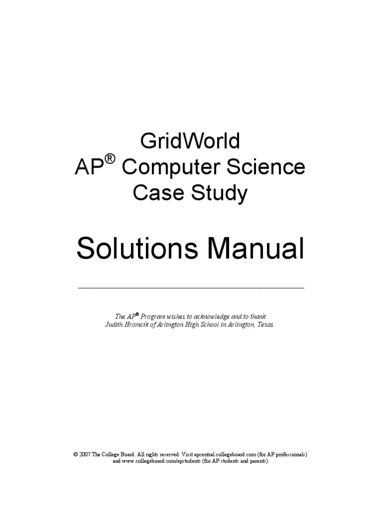 Grid World Solutions | Method (Computer Programming)