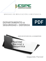 Geopolítica Nacional y Estudio Parcial Segundo