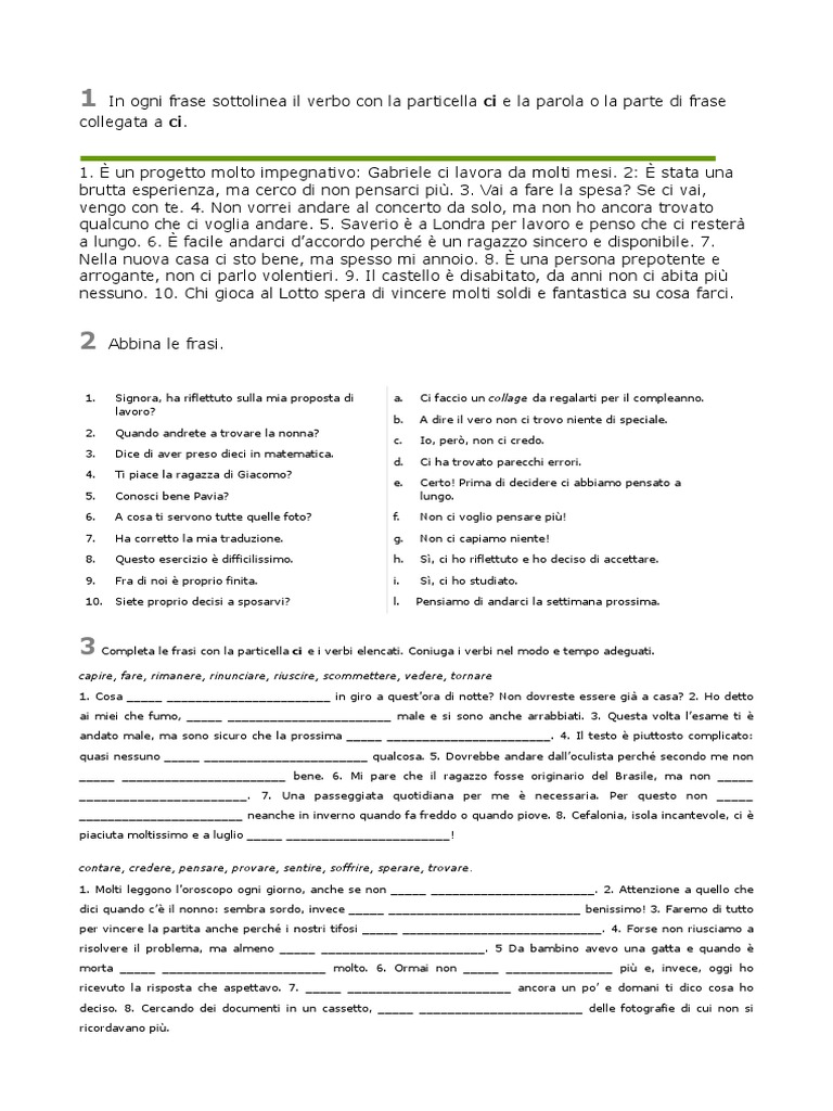 Ci e Ne | PDF