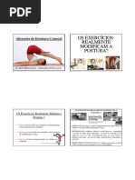 7 Postura e Exercícios