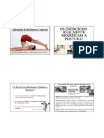 7 Postura e Exercícios