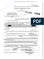 The FBI Warrant To Search Anthony Weiner S