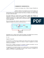 Electro Corriente Resisitencia