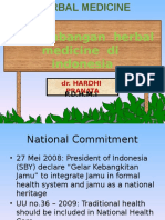 Perkembangan Herbal Medicine di Indonesia