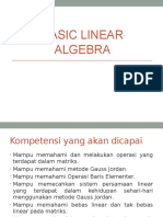 Basic Linear Algebra Upload
