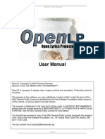 Openlp Manual