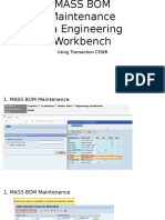 MASS BOM Maintenance Using CEWB