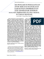 Low Speed Axial Flux PMSG Analysis