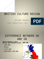 British Culture Review: Second Grades San Francisco Coll School
