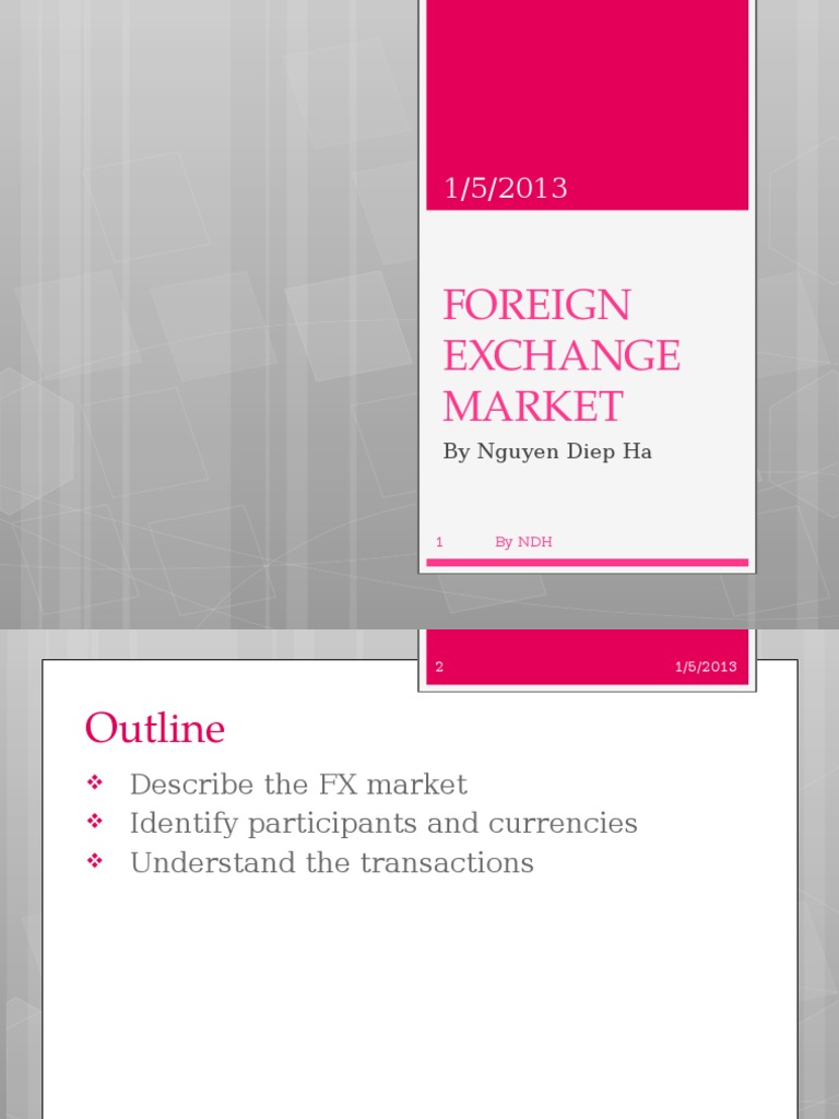 Overview of the Foreign Exchange Market | PDF | Foreign Exchange Market ...