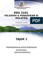 Tajuk 1- Pkmbgn Sistem Pendidikan Di Malaysia (1).ppt