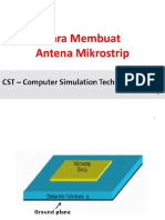 Membuat Antena Microstrip