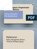 Pentingnya Organisasi Dalam Bisnis