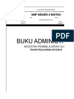 Buku ADM Guru SMP Negeri 9 Bintan