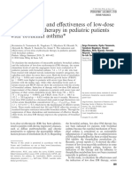 The Indication and Effectiveness of Low-Dose Erythromycin Therapy in Pediatric Patients With Bronchial Asthma