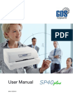 SP40plus User Manual