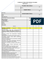 Evaluasi Kinerja Perawat Pra PK Sd PK 4, Karu (Fix)