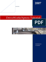 DriveworksXpress Tutorial