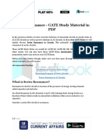Series Resonance - GATE Study Material in PDF